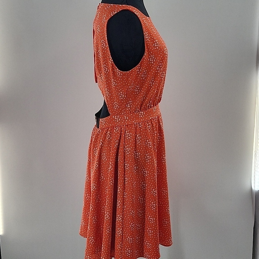 Gianni Bini Vibrant Orange Mini Dress - Picture 2 of 16
